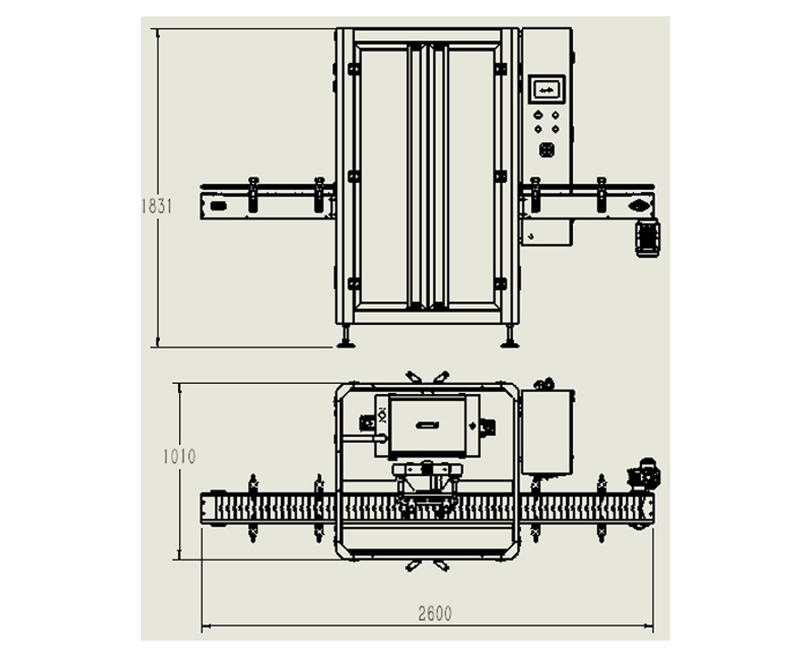 Máquina llenadora automática de bombas de engranajes de doble cabezal para materiales granulares.