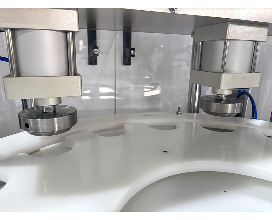 Máquina rebordeadora de doble cabezal totalmente automática, máquina rebordeadora servo de alta velocidad