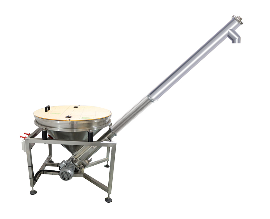 Máquina llenadora de polvo de un solo cabezal, Máquina llenadora de polvo con alimentación de tornillo