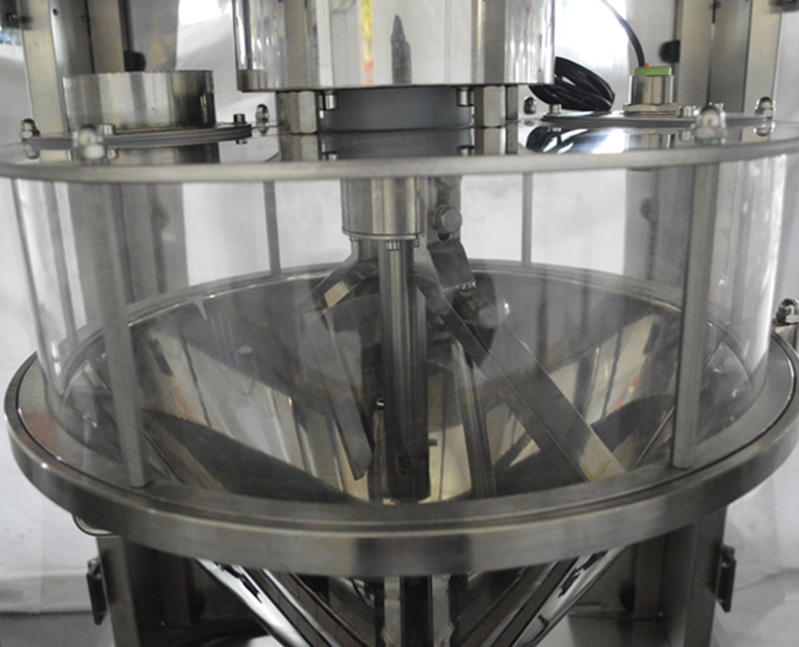 Máquina llenadora de polvo de un solo cabezal totalmente automática (con cubierta antipolvo), máquina llenadora de polvo a prueba de polvo con elevación de tornillo