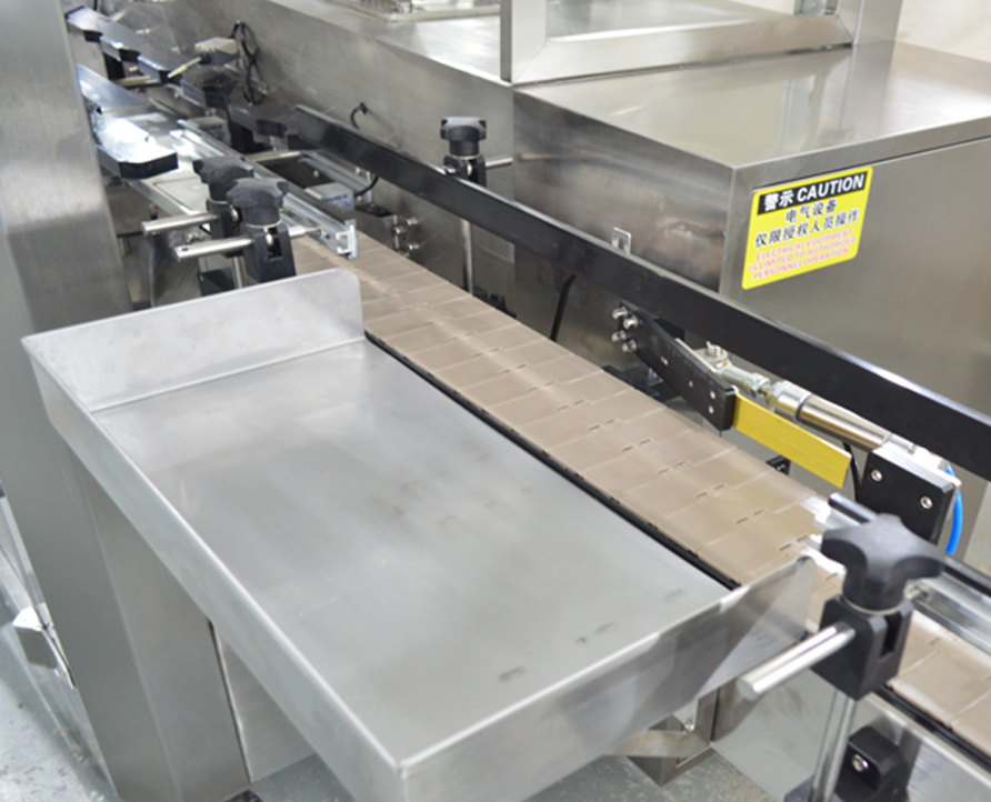 Máquina llenadora y pesadora de polvo de doble cabezal, para leche/proteína en polvo, totalmente automática, con función de rechazo de pesadora.