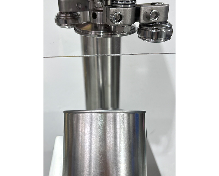 Máquina selladora de latas semiautomática CE con función de conteo de producción, Máquina selladora de latas semiautomática con contador