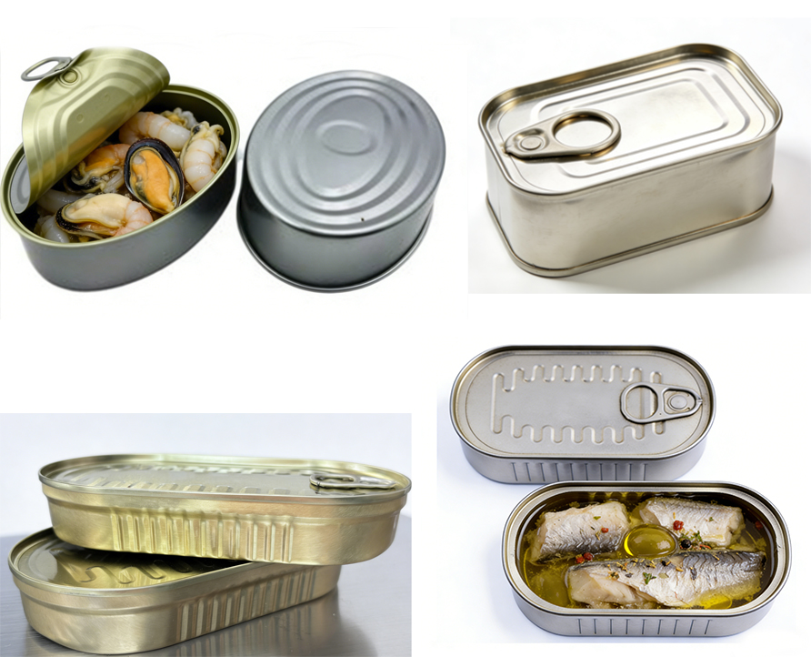 Máquina cerradora de latas de forma irregular, máquina cerradora de latas ovaladas, máquina cerradora de latas cuadradas de mariscos