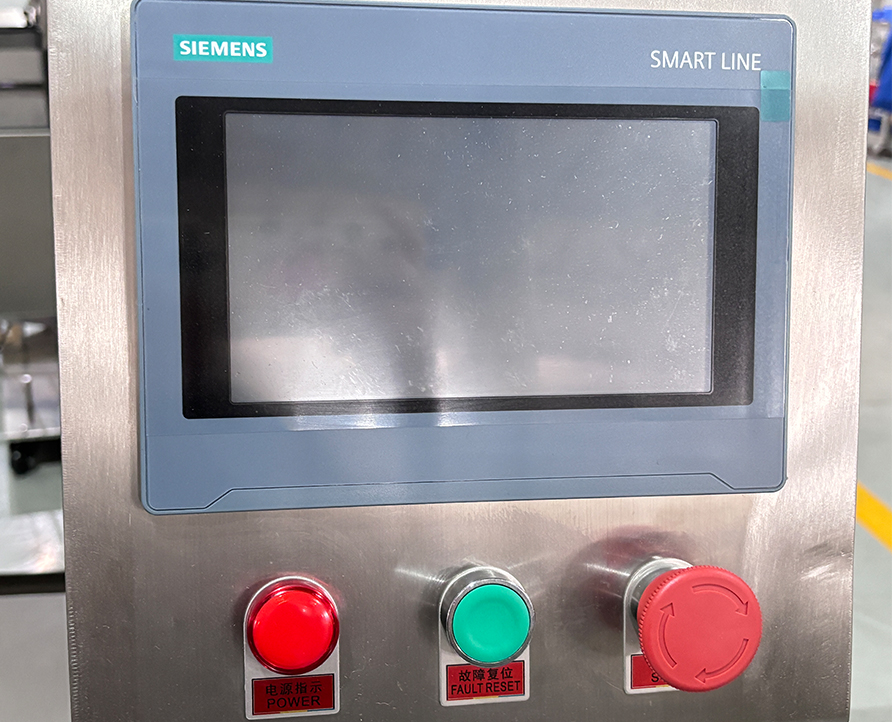 Máquina selladora de latas totalmente automática por presión negativa con puerta, selladora al vacío para latas de alimentos