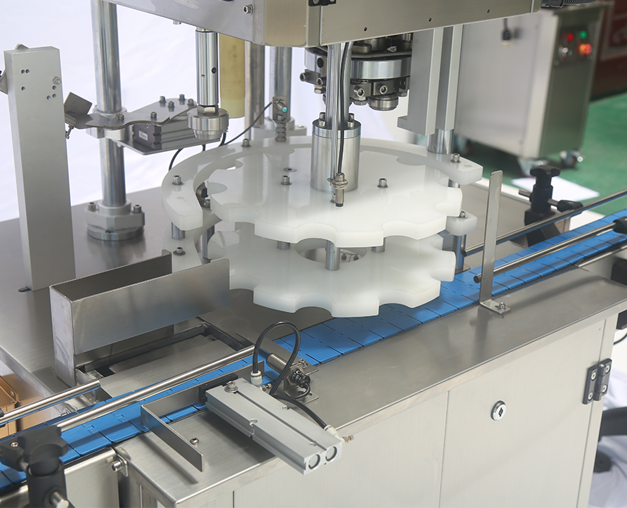 Máquina selladora de latas totalmente automática (tipo adhesivo sin clavos), máquina de abocardado y sellado de latas con pegamento sin clavos, equipo de sellado de latas de papel con pegamento sin clavos